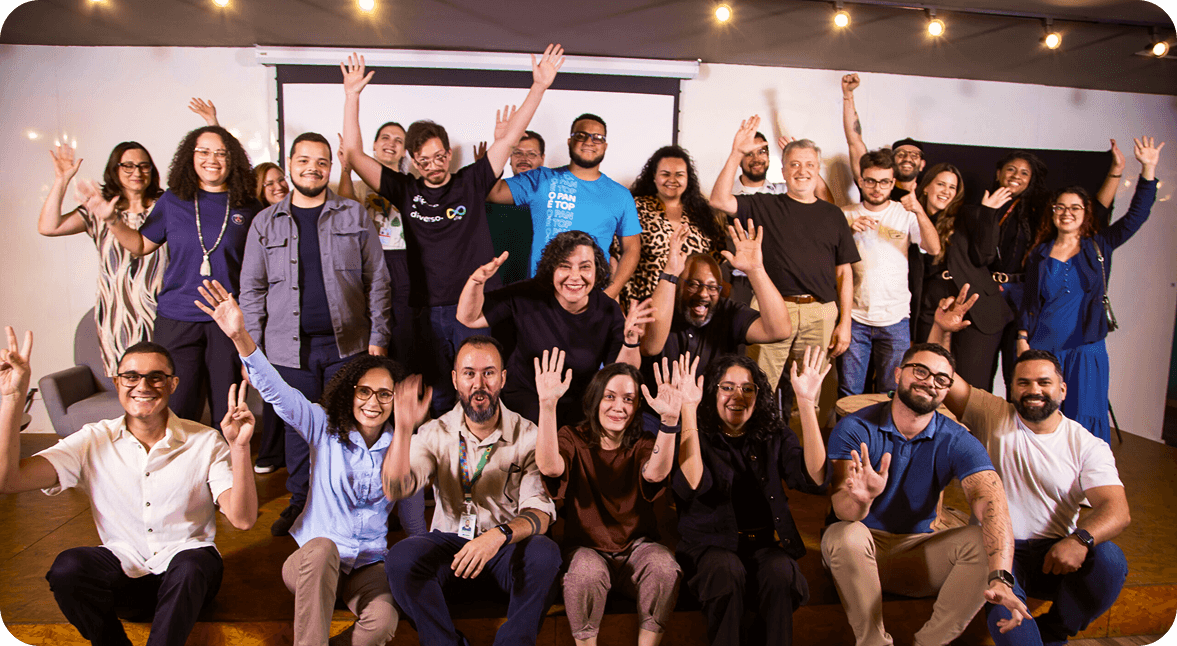 Participantes do hackathon